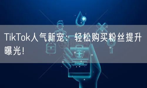 TikTok人气新宠：轻松购买粉丝提升曝光！