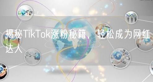 揭秘TikTok涨粉秘籍，轻松成为网红达人