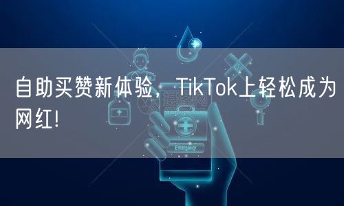 自助买赞新体验，TikTok上轻松成为网红!