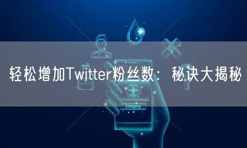 轻松增加Twitter粉丝数：秘诀大揭秘