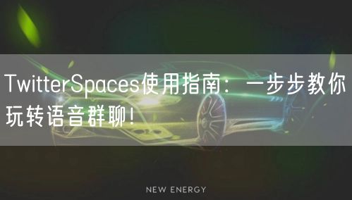 TwitterSpaces使用指南：一步步教你玩转语音群聊！