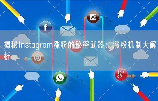 揭秘Instagram涨粉的秘密武器：涨粉机制大解析