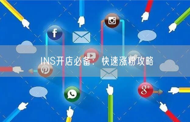 INS开店必备：快速涨粉攻略