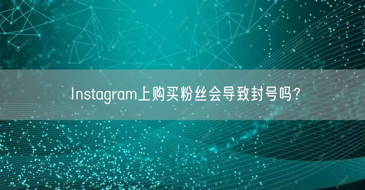 Instagram上购买粉丝会导致封号吗？