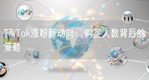 TikTok涨粉新动向：购买人数背后的策略