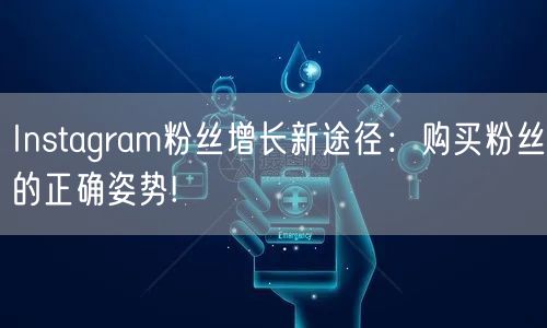 Instagram粉丝增长新途径：购买粉丝的正确姿势!