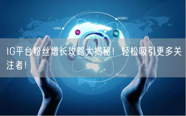 IG平台粉丝增长攻略大揭秘!轻松吸引更多关注者!