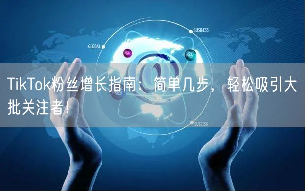 TikTok粉丝增长指南：简单几步，轻松吸引大批关注者！