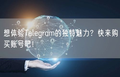 想体验Telegram的独特魅力？快来购买账号吧！