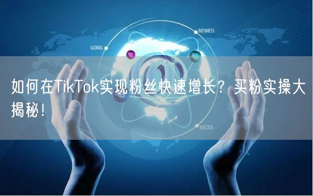 如何在TikTok实现粉丝快速增长？买粉实操大揭秘！