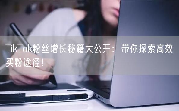 TikTok粉丝增长秘籍大公开：带你探索高效买粉途径！