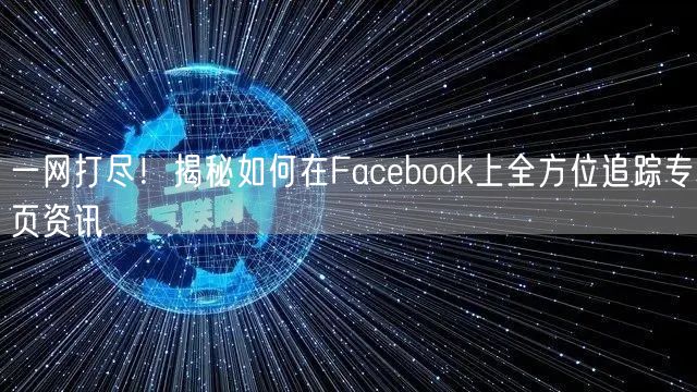 一网打尽！揭秘如何在Facebook上全方位追踪专页资讯