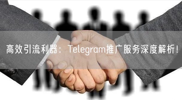 高效引流利器：Telegram推广服务深度解析！