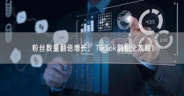 粉丝数量翻倍增长，TikTok刷粉全攻略！