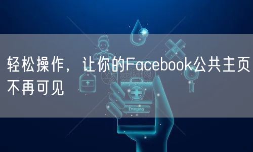 轻松操作，让你的Facebook公共主页不再可见