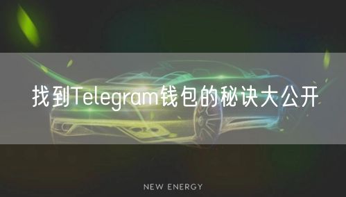 找到Telegram钱包的秘诀大公开